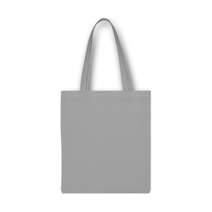 Svetlá sivá bavlnená taška